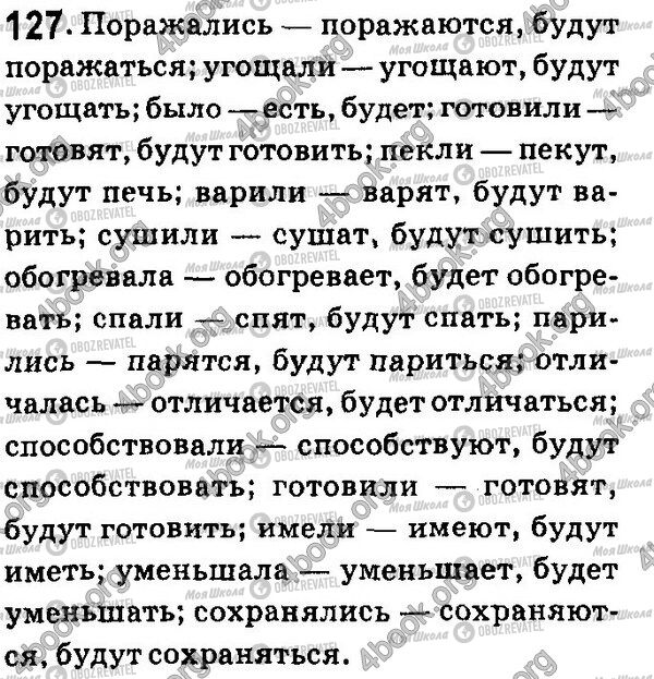 ГДЗ Русский язык 7 класс страница 127